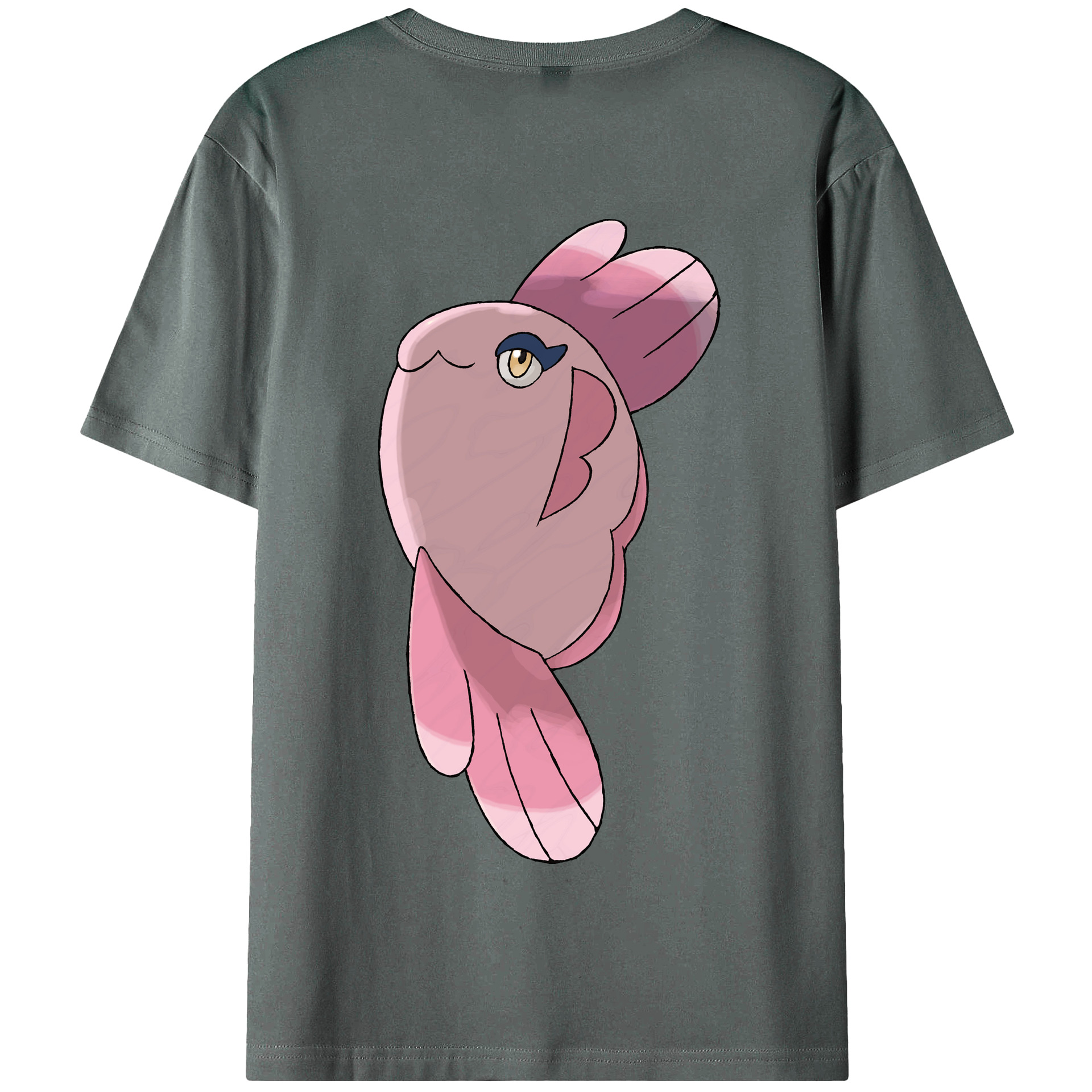 （画像用） ポケットモンスター Pokémon 綿100％半袖Tシャツ（背面プリント）